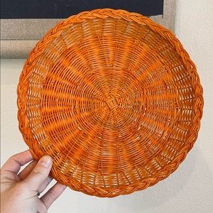 Burnt orange basket